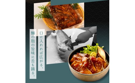 KYF119　【CF-R5cbs】 「ブリの漬け丼の素」1食80g×5P＋「マグロの漬け丼の素」1食80g×5P《迷子のブリを食べて応援 養殖生産業者応援プロジェクト》