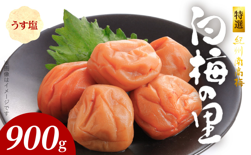 SF1000_特選紀州南高梅「白梅の里」うす塩味　900ｇ