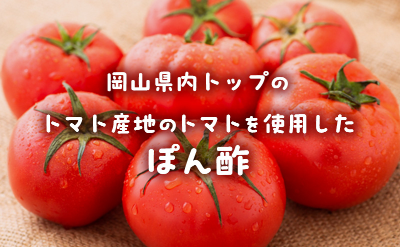 桃太郎とまとぽんず300ml×4本 調味料 | 【公式】岡山県高梁市ふるさと