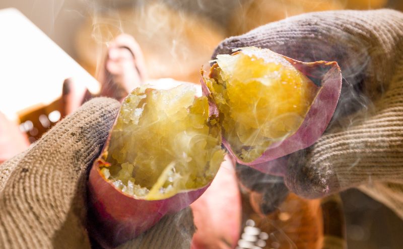 【紅はるか】壺でじっくり焼いた冷凍つぼやきいも 1kg 国産 スイーツ 焼き芋 さつまいも 袋井市 おやつ 天然スイーツ 小腹 お茶のお供 野菜 冷凍焼きいも