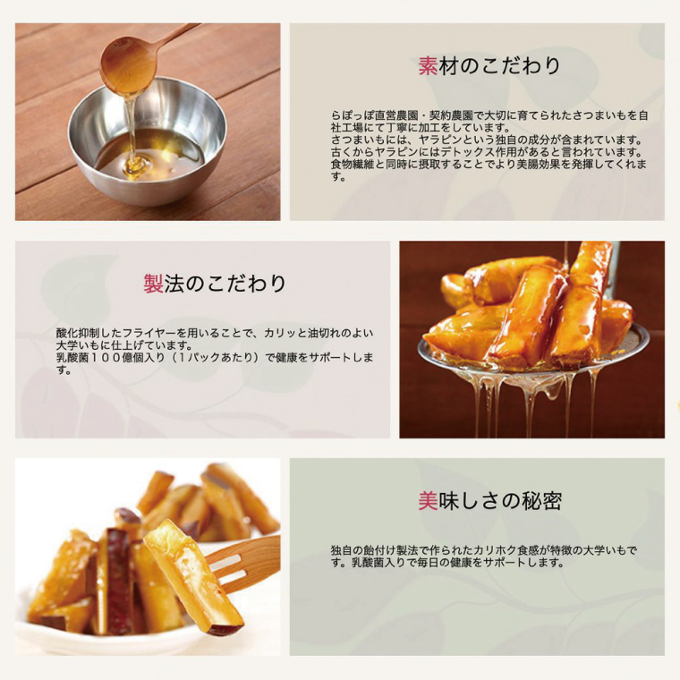 【2025年12月中旬より順次発送】らぽっぽファーム【工場直送】美腸大学いも 2kg｜さつまいも 大学芋 芋 サツマイモ だいがくいも スイーツ お菓子 冷凍 美腸大学芋 人気 送料無料 茨城県 行方市 らぽっぽファーム(CQ-25-1)