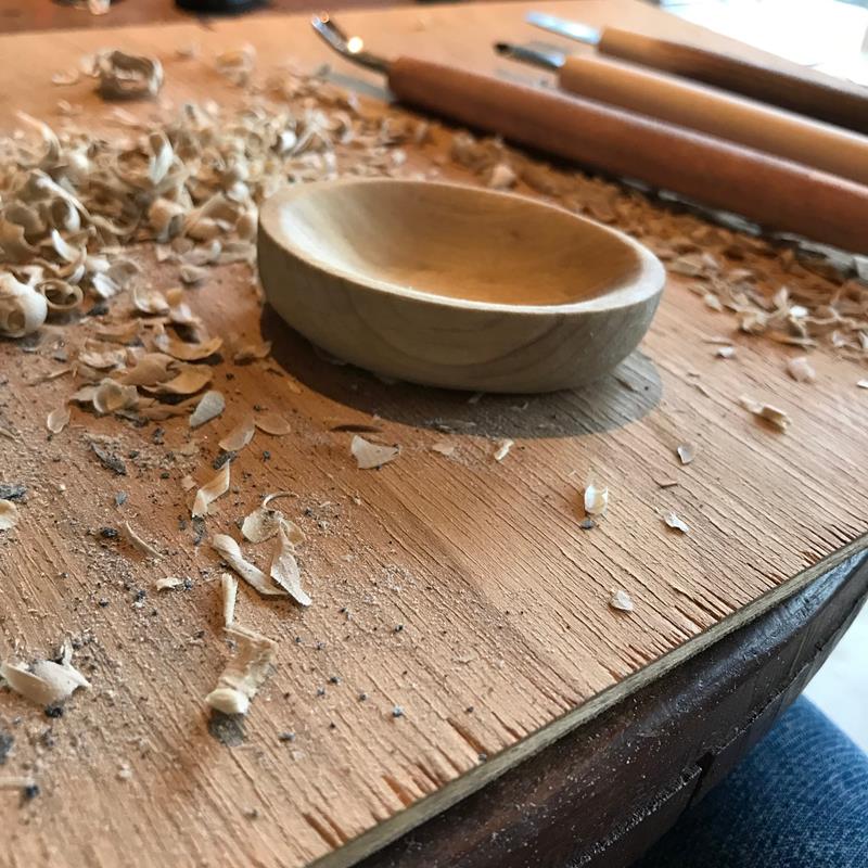 自分でつくる木のスプーン【木彫りキット】〈キッチンアイテム キッチン雑貨 木製 カトラリー 手作り プレゼント 贈り物 工芸品 日用品〉 