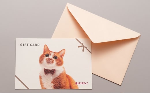 ぽぽねこギフト券（封筒タイプ）15,000円分「共通返礼品」  商品券 オンラインショップ 猫 ネコ