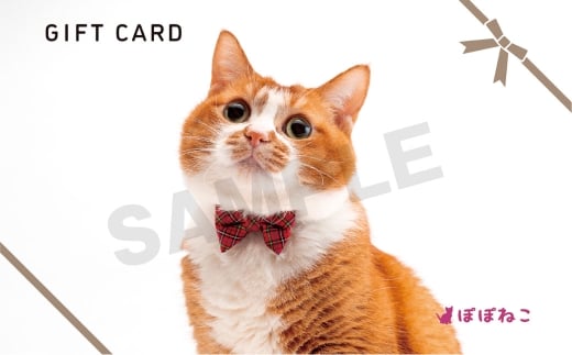 ぽぽねこギフト券（封筒タイプ）15,000円分「共通返礼品」  商品券 オンラインショップ 猫 ネコ