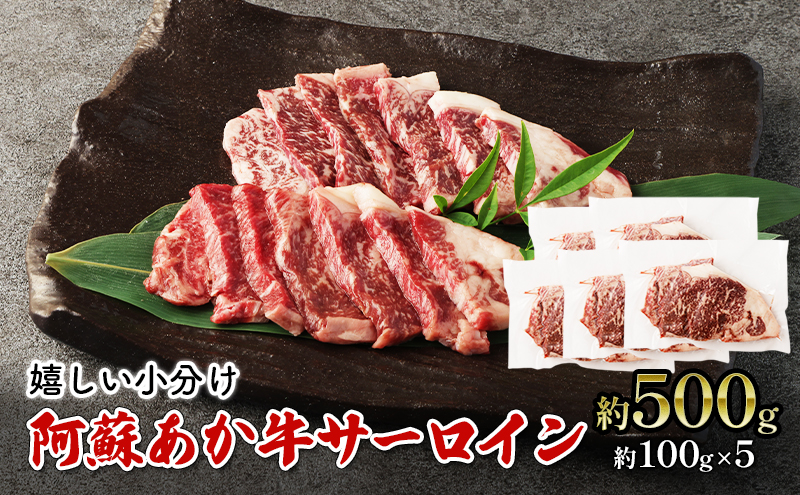 【熊本県錦町】焼肉 サーロイン 約500g 阿蘇 あか牛 赤牛 焼き肉 ステーキ 牛肉 肉 お肉 配送不可:離島