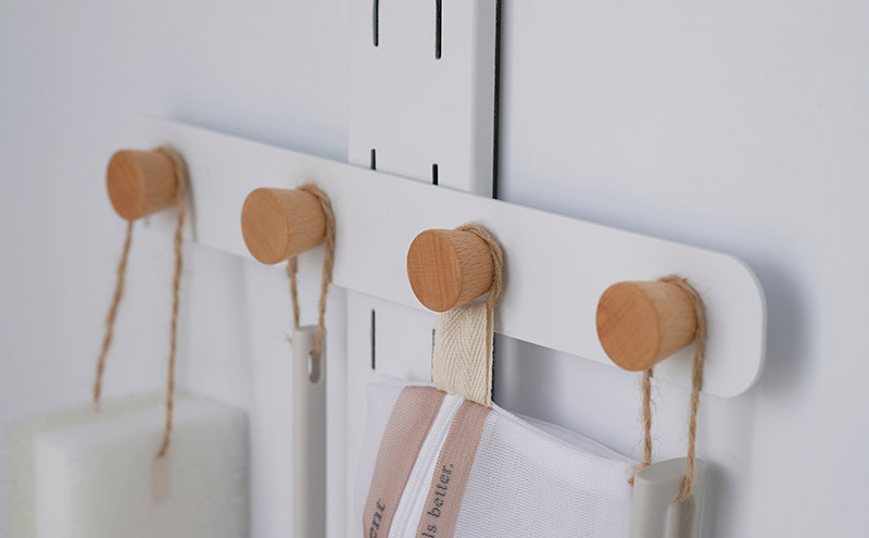 洗濯機横ラック ランドリーラック アイリスオーヤマ LMR-300 ホワイト 洗濯機 マグネット収納 隙間収納 ランドリーマルチラック 洗濯機ラック ランドリー収納 バスマット立て おしゃれ スリム 隙間 一人暮らし 洗面所 マグネット インテリア 