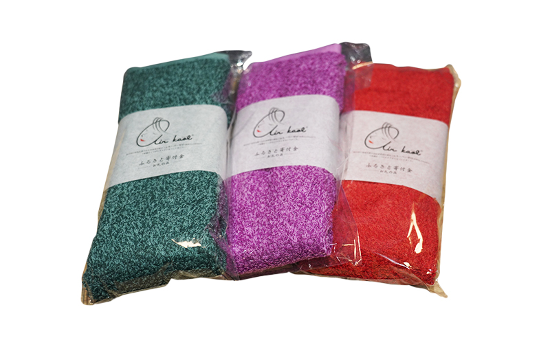 エアーかおるミックス(フェイス2枚+エニータイム1枚)　ギフトA　(FT：ハイビスカス・キキョウ　AT：コキア) 日用品 SDGs パイル 鮮やか カラー 上品 高級感 ふっくら 吸水 キューティクル ダメージ 数量限定 頭皮 