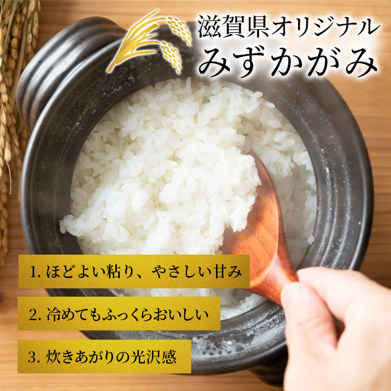 滋賀県豊郷町のふるさと納税 【9月末までの限定価格】【令和7年産新米】【先行受付開始】滋賀県産 みずかがみ BG無洗米 5kg お米 2025年9月下旬出荷開始 cp2509