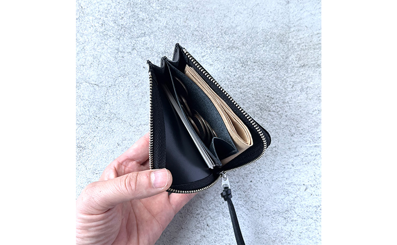 本革 L字ファスナーミニ財布 ダイヤモンドパイソンレザー ファッション小物 イタリアンレザー プレゼント ギフト 