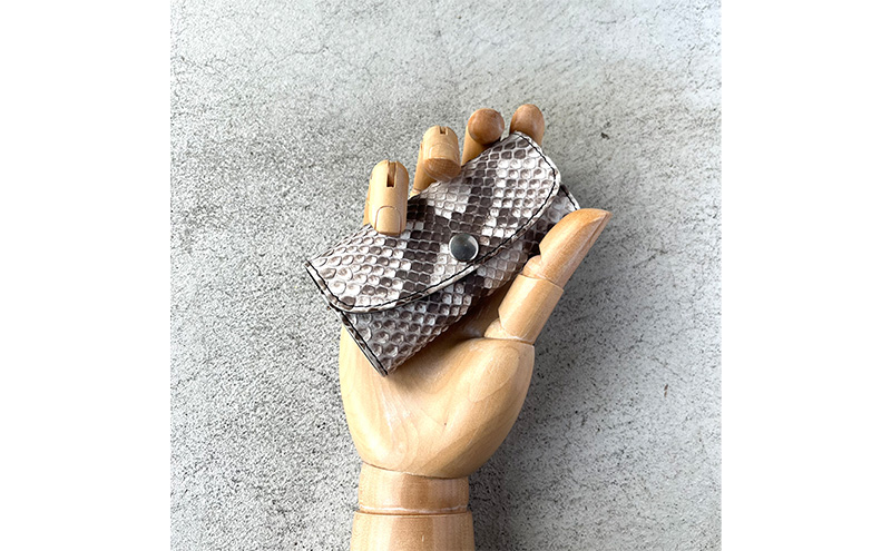 本革 キーケース ダイヤモンドパイソンレザー ファッション小物 イタリアンレザー プレゼント ギフト 