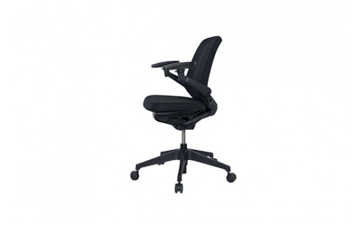 イトーキ ノートチェア ブラック オフィスチェア 【 nort / メッシュ・ローバック / ウレタン双輪キャスター / 3Dアームレスト / 快適な座り心地 モールドウレタン座面 / 通気性・メッシュ素材 / 抗ウイルス・抗菌加工の張地 / ベースカラー:ブラック / 完成品 / 日本製 / こだわりの品質 】 KJ187JVM1T1T1CF (KJ-187JVM1T1T1C)【EI091W】