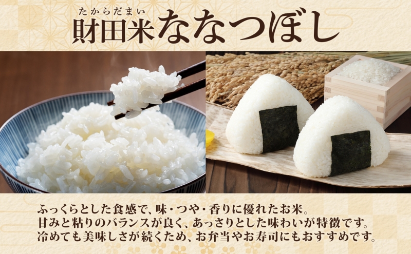 財田米 ななつぼし 5kg R7年産 新米 北海道産 白米 精米 お米 コメ こめ ライス おにぎり ご飯 国産 炊き立て 自炊 人気 お取り寄せ 産地直送 常温 送料無料 北海道 洞爺湖町