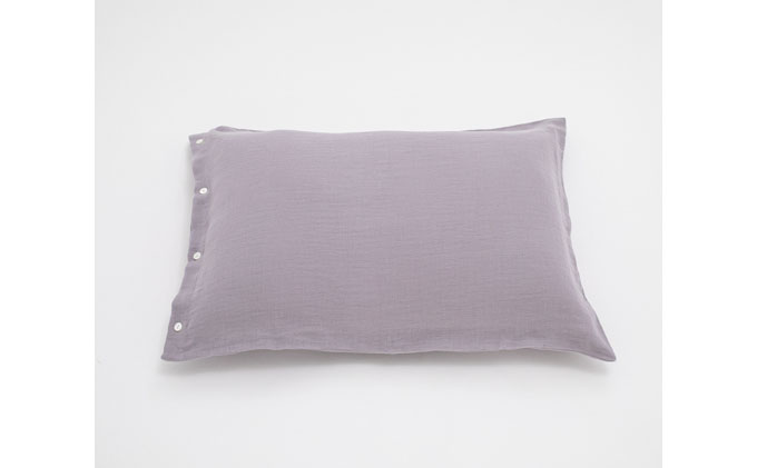 PGガーゼ 布団カバー 枕カバー セット 綾織 淡紫 PGGAUZE ガーゼ 寝具 カバー 綿 日本製 