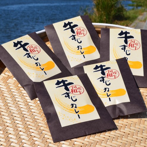 レトルトカレー セット 5食 博多和牛 牛すじカレー 200g×5 レトルト カレー 牛肉 肉 お肉 レトルト食品  じっくり煮込んだバリうま ゴロッと入ったコラーゲン♪ 