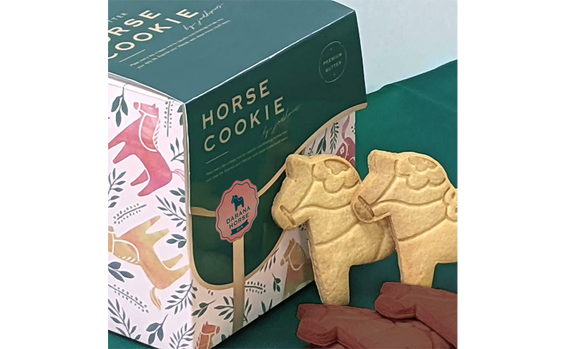 ダーラナホースクッキー5枚入り3箱ミックスセット お菓子 焼菓子 おやつ 手土産 プレゼント ギフト 動物 アニマル アニマルクッキー 馬のクッキー かわいい 