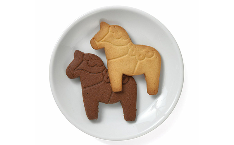 ダーラナホースクッキー5枚入り6箱ミックスセット お菓子 焼菓子 おやつ 手土産 プレゼント ギフト 動物 アニマル アニマルクッキー 馬のクッキー かわいい 