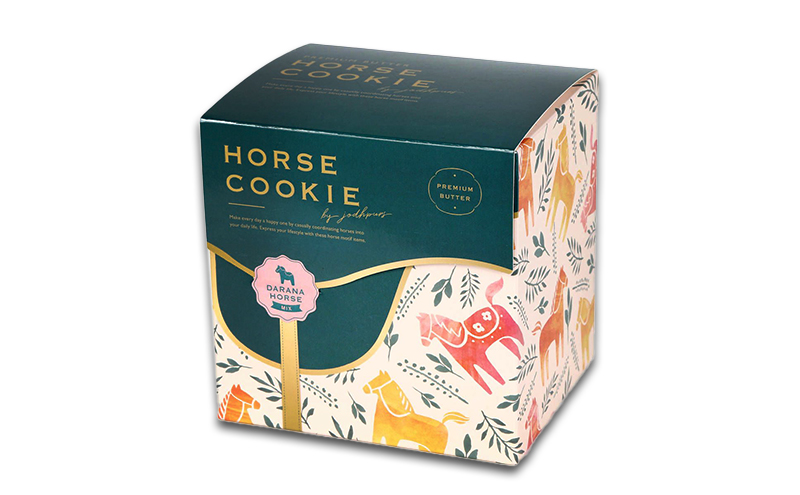 ダーラナホースクッキー5枚入り6箱ミックスセット お菓子 焼菓子 おやつ 手土産 プレゼント ギフト 動物 アニマル アニマルクッキー 馬のクッキー かわいい 