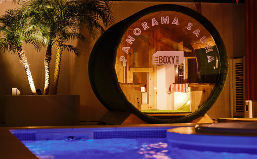 THE BOXY AWAJI（ザ ボクシー アワジ）1日1組限定 一棟貸切のプライベートヴィラ　宿泊券 淡路島 プール サウナ