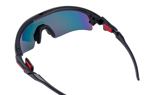 SWANS(スワンズ)スポーツサングラス　FACEONE(フェイスワン） FO-3501 BK　サングラス