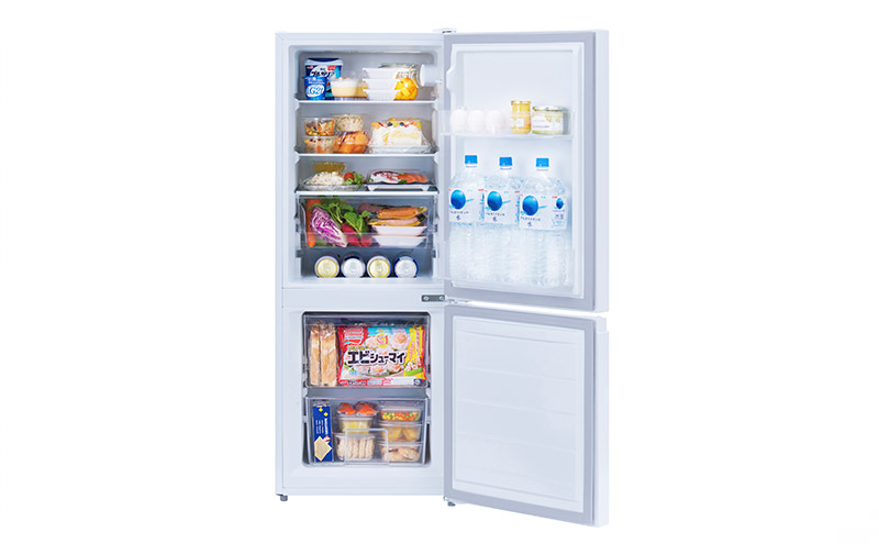 冷蔵庫 133L 冷凍冷蔵庫 IRSD-13A-W ホワイト アイリスオーヤマ スリム 冷凍庫 右開き 冷蔵保存 冷凍保存 家電 電化製品 新生活 一人暮らし 生活応援 小型