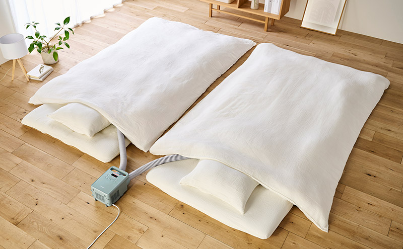 布団乾燥機 アイリスオーヤマ ツインノズル FK-RW2-G グリーン ふとん乾燥機  カラリエ 布団乾燥 布団 ふとん 乾燥 靴乾燥機 ダニ退治 乾燥機 衣類乾燥 布団あたため シューズドライヤー コンパクト 電化製品