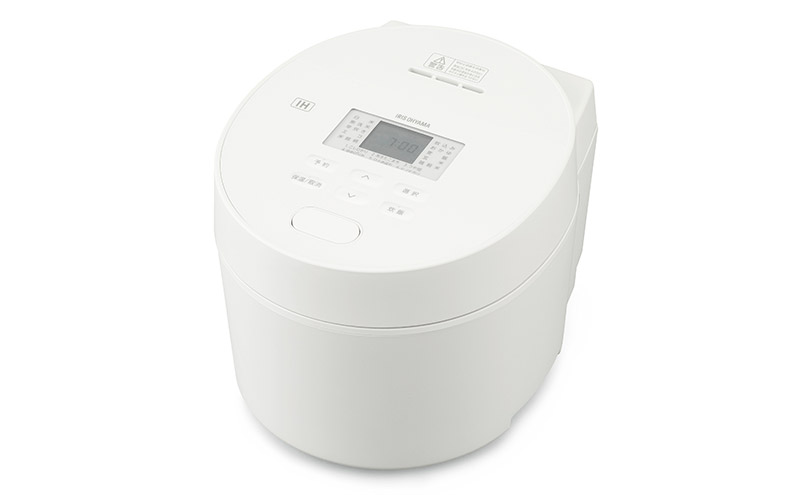 炊飯器 3合 アイリスオーヤマ IHジャー RC-ISA30-W ホワイト IH炊飯器 炊飯ジャー 銘柄炊き 炊き分け 保温 キッチン用品 調理家電 食欲の秋特集 