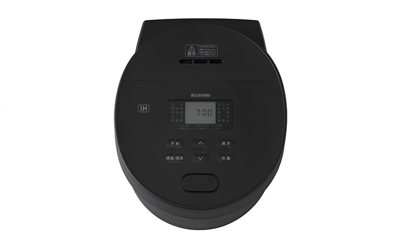 炊飯器 3合 アイリスオーヤマ IHジャー RC-ISA30-B ブラック IH炊飯器 炊飯ジャー 銘柄炊き 炊き分け 保温 キッチン用品 調理家電 新生活 一人暮らし 生活応援