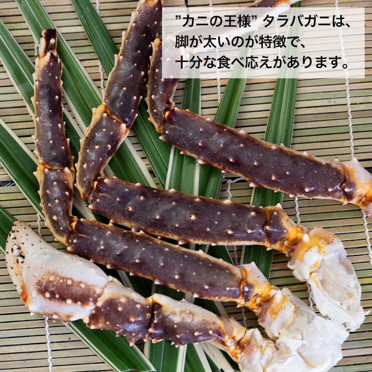 【12月25日決済確定分まで年内発送】 生たらばがに 0.8kg（総重量 1kg ） 特大 5L シュリンクパック カジマ たらば蟹 タラバガニ たらばがに かに カニ 蟹