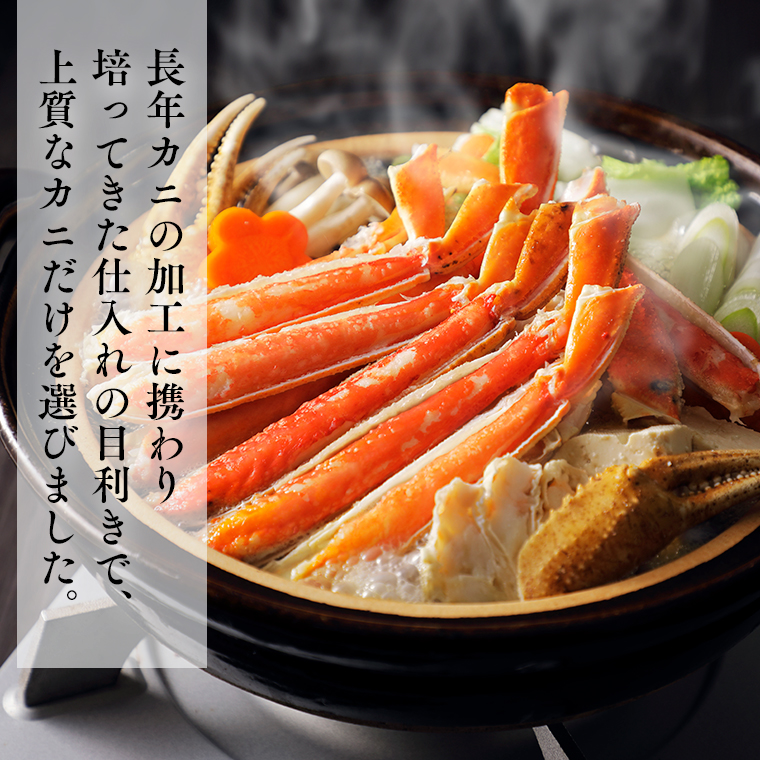 【12月25日決済確定分まで年内発送】 ボイル 本ずわいがに 2肩 500g × 1 カジマ ずわい蟹 ズワイガニ ずわいがに かに カニ 蟹