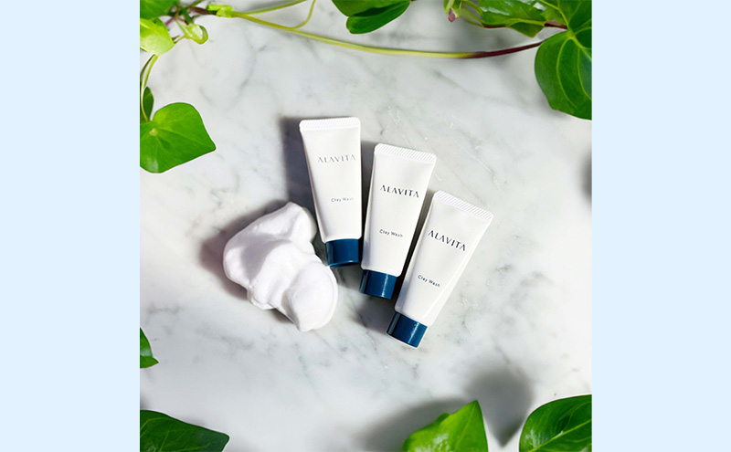 アラヴィータ クレイウォッシュ ミニ3本セット（洗顔料）美肌 ケア エイジング 化粧品 人気 厳選 ネオファーマ 袋井市 美容 スキンケア 洗顔フォーム 角質 