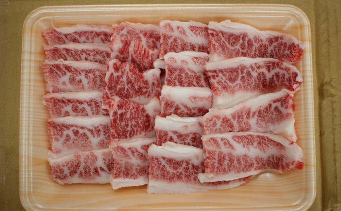 井上牧場 朝倉和牛　牛カルビ焼肉用 　400g ※配送不可：離島 バラ(カルビ) お肉 牛肉 バーベキュー 