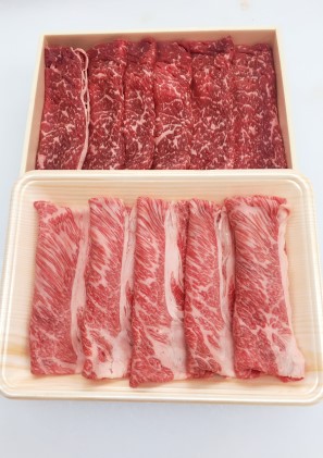 井上牧場 朝倉和牛　すきしゃぶセット ※配送不可：離島 お肉 牛肉 すき焼き 牛肉/しゃぶしゃぶ 
