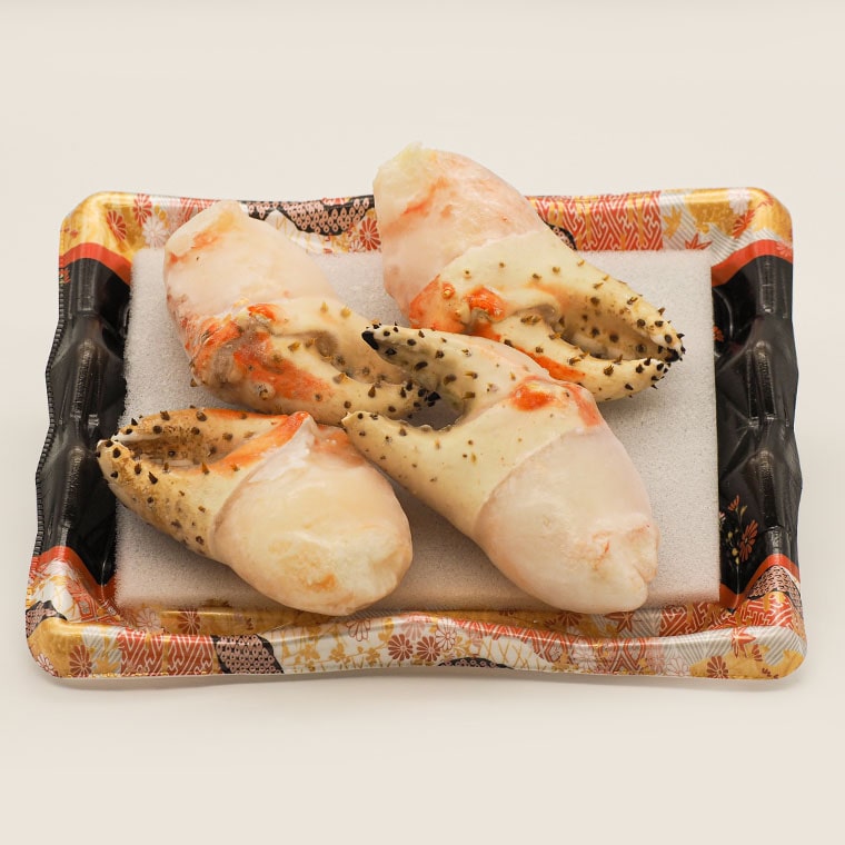 【12月25日決済確定分まで年内発送】ボイル たらばがに 爪 400g 弥七商店 かに弥 たらば蟹 タラバガニ かに カニ 蟹 タラバ 鍋 焼きガニ