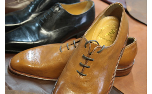 【リピート専用】〈フルオーダー〉世界で一足のフルオーダーシューズ・カーフ革(本革)【革靴仕立て券送付】【R032W】