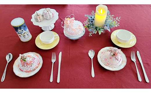 華姫(登録商標) 近江麻布使用 伝統工芸和紙人形の食器等装飾品【FH01W】