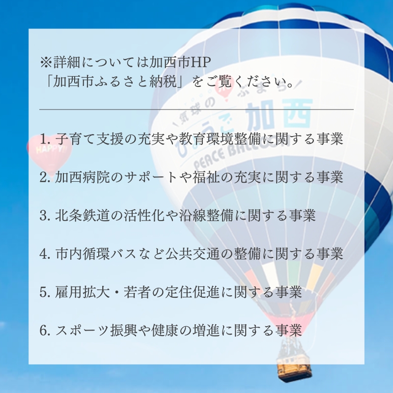 【返礼品なし】加西市 寄附のみ応援受付（1口：1,000円） お礼の品なし 支援 自治体支援 活動資金 応援資金 自治体自治体にお任せ 