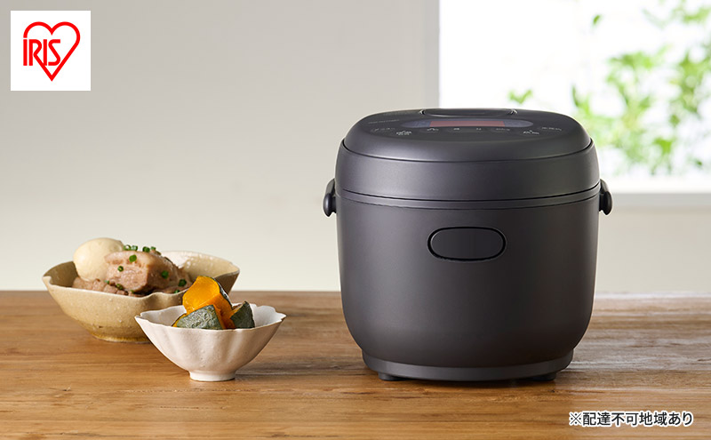 【宮城県大河原町】炊飯器 3合 アイリスオーヤマ ジャー RC-MDA30-B ブラック マイコン 炊飯ジャー 銘柄炊き 炊き分け エコ 節電