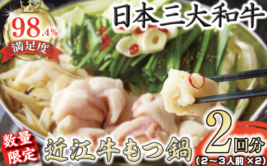 数量限定　ホルモン屋が作った本気のもつ鍋セット　2回分　2～3人前【FO09W】