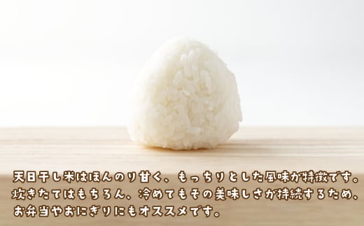 【定期便】健幸農園の天日干し米5kg×3ヵ月セット　[精米 白米]