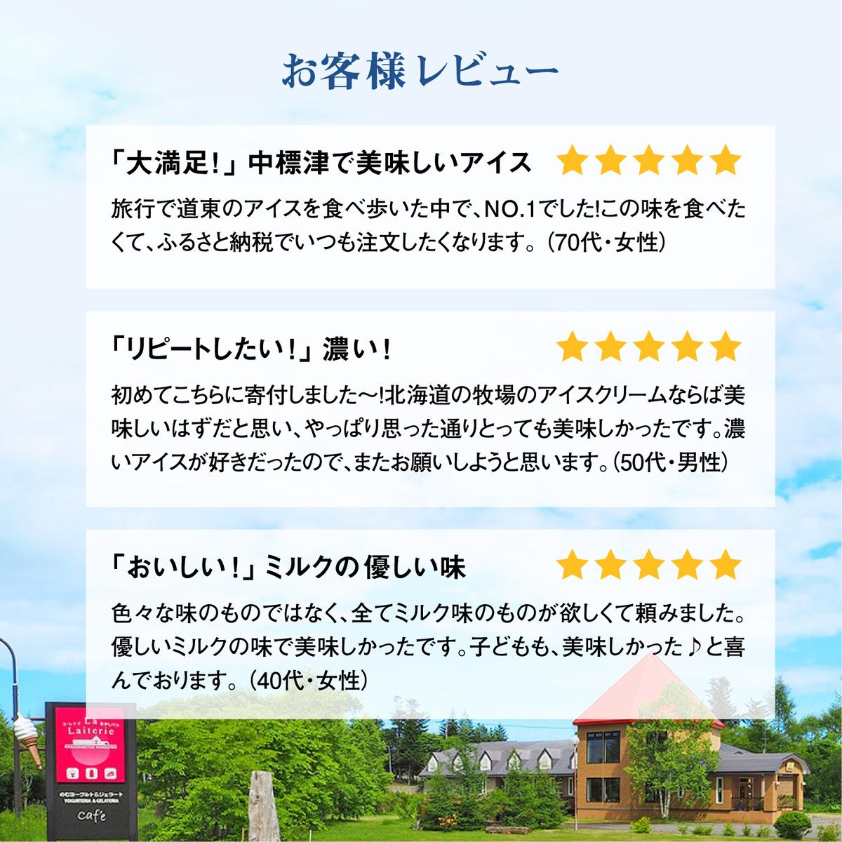 北海道中標津町のふるさと納税 【無添加】 北海道 プレミアムミルクアイスクリーム×6個【11037】
