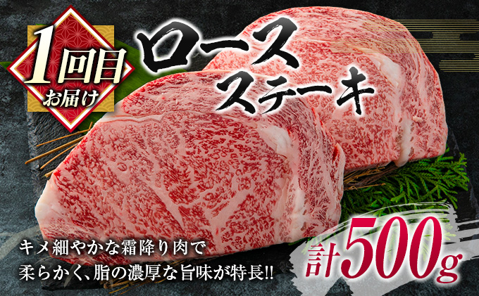宮崎県日南市のふるさと納税 数量限定 3か月隔月 牛肉ステーキ定期便 ロース モモ ミスジ ステーキ 食べ比べ セット 総重量1.6kg以上 牛肉 ビーフ 黒毛和牛 国産 食品 おかず 焼肉 鉄板焼き バーベキュー 高級 贅沢 ご褒美 お祝い 記念日 お取り寄せ ミヤチク 宮崎県 日南市 送料無料_I27-25