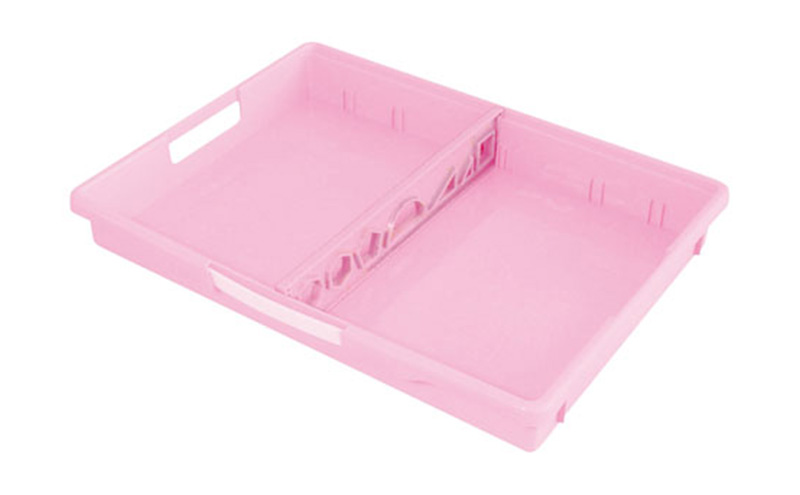 学校ひきだし（パステルピンク） 雑貨 日用品 文房具 手さげ プラスチック 