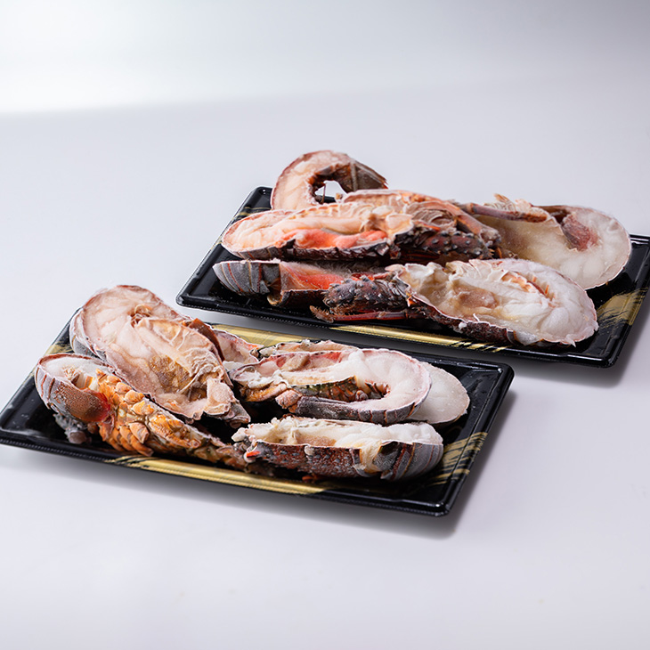 地元産 冷凍伊勢海老カット(サイズ不揃い）約1kg◇｜えび エビ 魚介 海鮮 海産物 和歌山 伊勢海老 伊勢エビ イセエビ 高級 カット 鍋 味噌汁 瞬間冷凍 国産 産地直送 美浜町