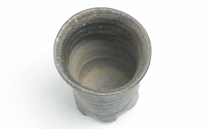 寒風須恵器 ビアマグ（作：末廣 学） 