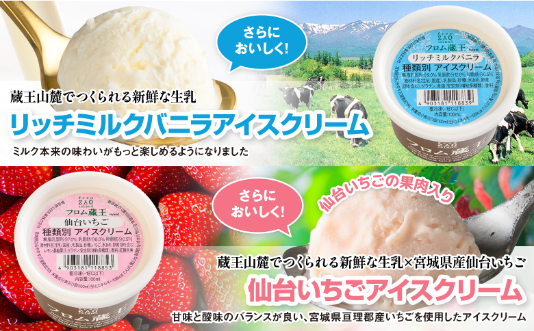 宮城県白石市のふるさと納税 フロム蔵王　Hybrid　NEO　スーパーマルチアイスBOX24（6種×4個）【0114801】