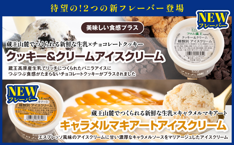 宮城県白石市のふるさと納税 フロム蔵王　Hybrid　NEO　スーパーマルチアイスBOX24（6種×4個）【0114801】