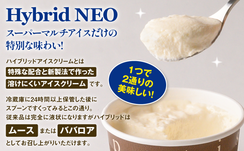 宮城県白石市のふるさと納税 フロム蔵王　Hybrid　NEO　スーパーマルチアイスBOX24（6種×4個）【0114801】