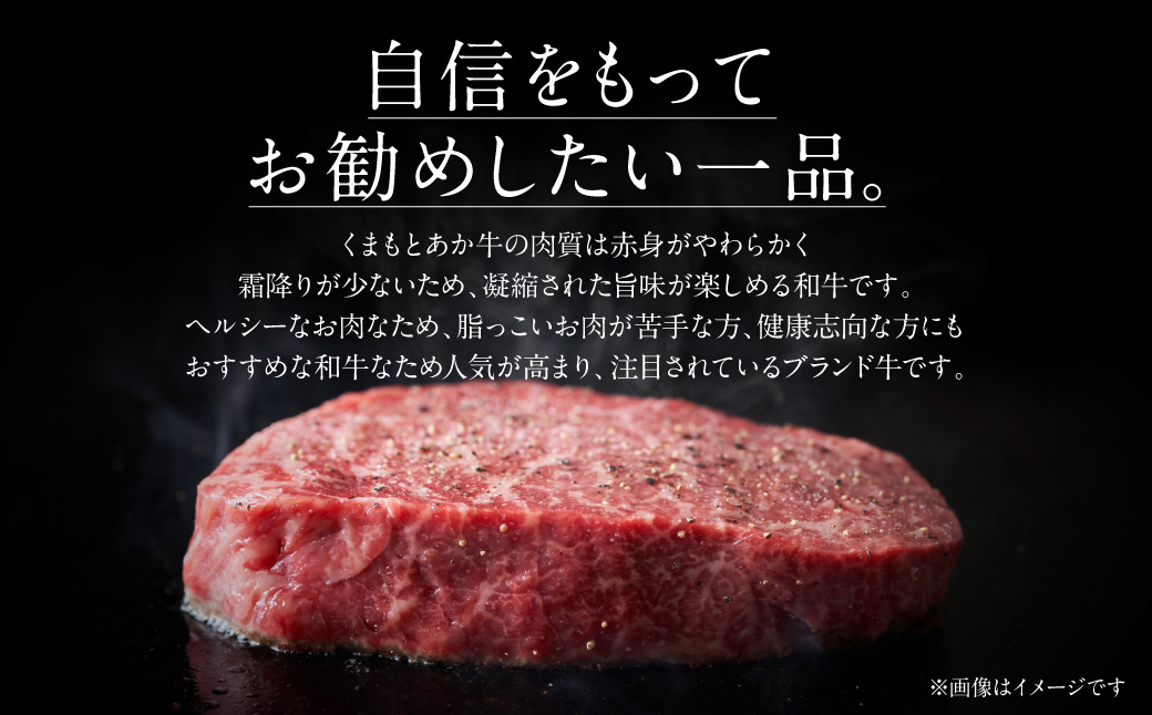 熊本県八代市のふるさと納税 あか牛ハンバーグ 120g×8個入り