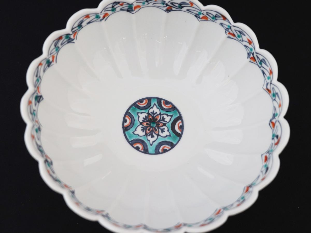 九谷焼　 5.2号鉢　丸小紋　a01 食器 キッチン雑貨 キッチンアイテム 雑貨 お皿 食卓 テーブルコーディネート 盛り付け 