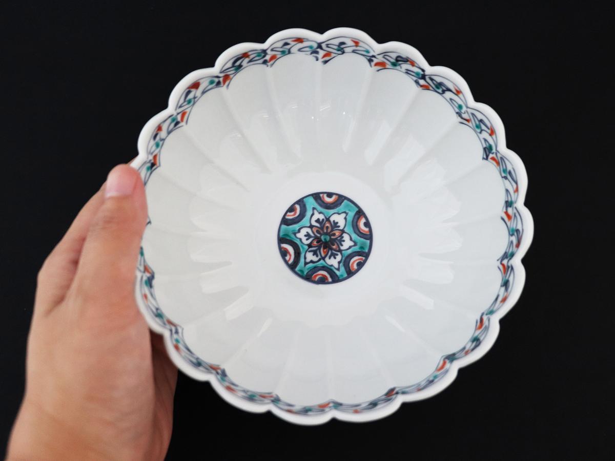 九谷焼　 5.2号鉢　丸小紋　a01 食器 キッチン雑貨 キッチンアイテム 雑貨 お皿 食卓 テーブルコーディネート 盛り付け 